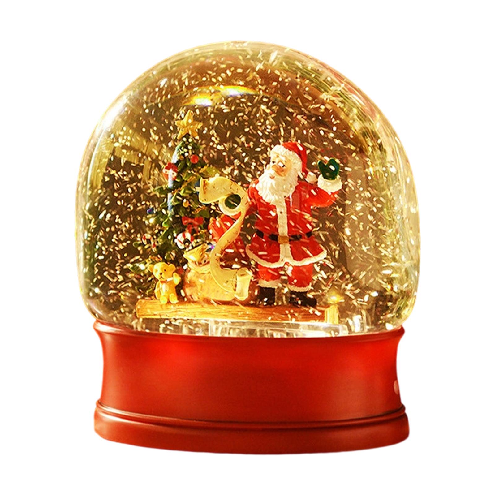 Snow Globe Musical - Weihnachten Schneekugel Spieluhr, Sammlung, Tischdekoration, Spieluhr