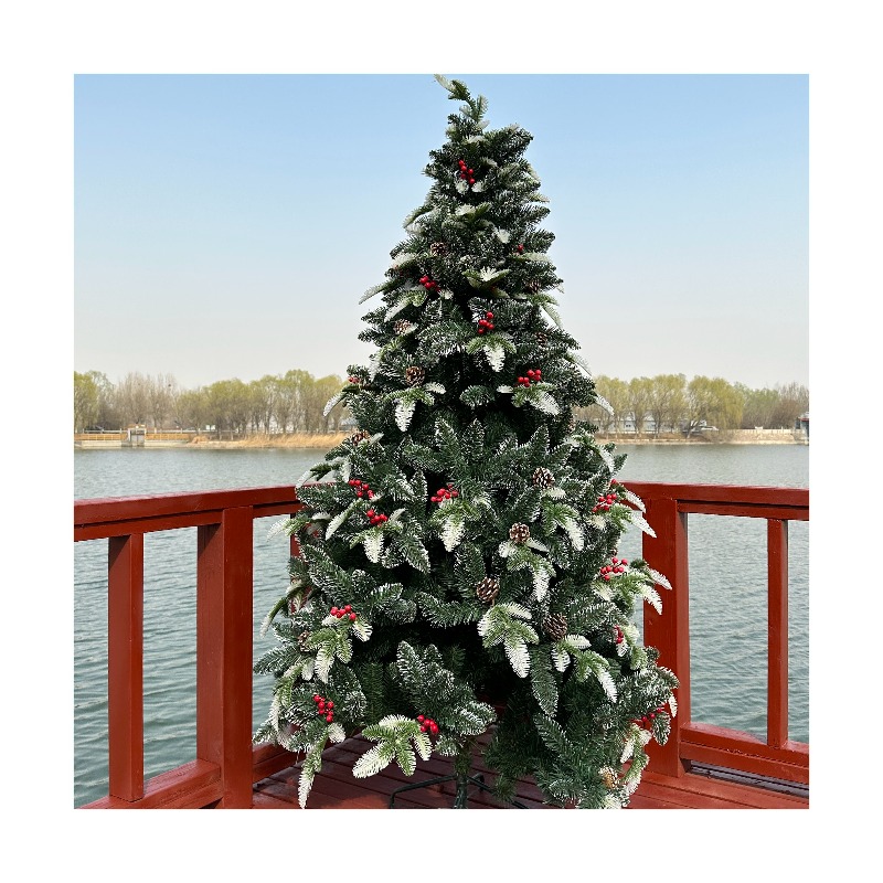 Christmas Tree Artificial - 220 cm hochwertiger künstlicher Weihnachtsbaum, grüne