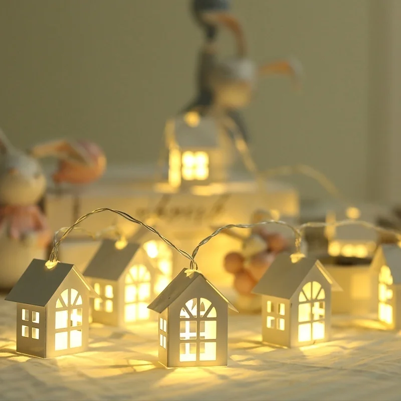 Led Fairy String Lights - 10 führte Weihnachts baum Haus Stil