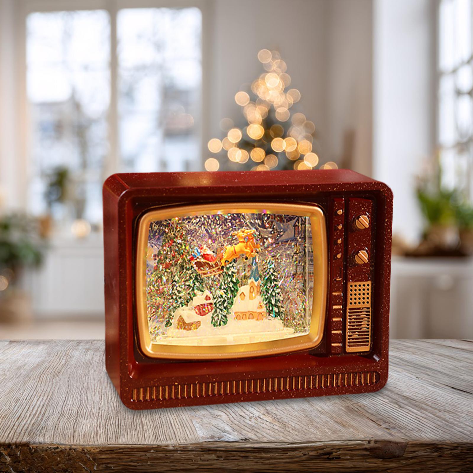 Snow Globe Musical - Schneekugeln, Weihnachts-Spieluhr, kompakt, romantische Atmosphäre, dekorativ,