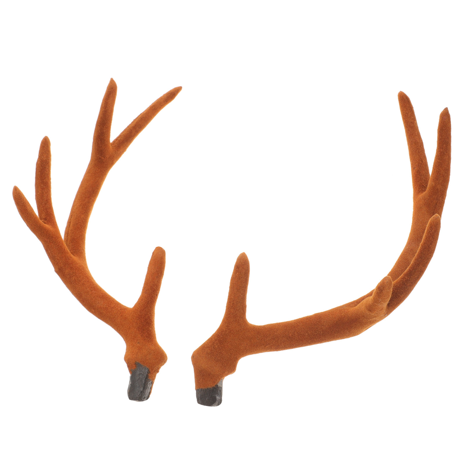 Reindeer Antlers Headband - 1 Paar Rentiergeweih Künstliches Weihnachts-Stirnband DIY-Ornament