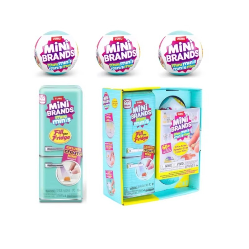 Ornament Ball Set - ZURU Original Fill The Fridge Mini-Kühlschrank-Set