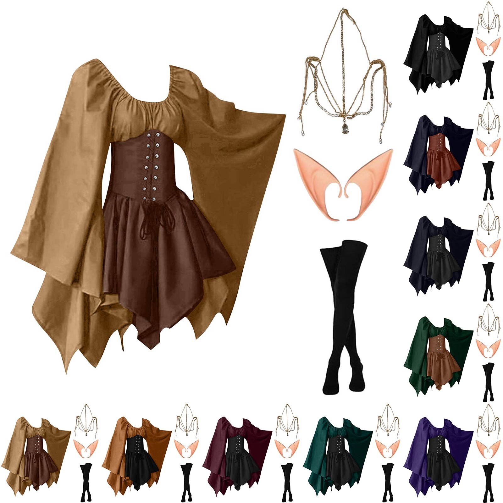 Halloween Cosplay Palace Victo – Elf Costume Christmas Bewertung und Preis