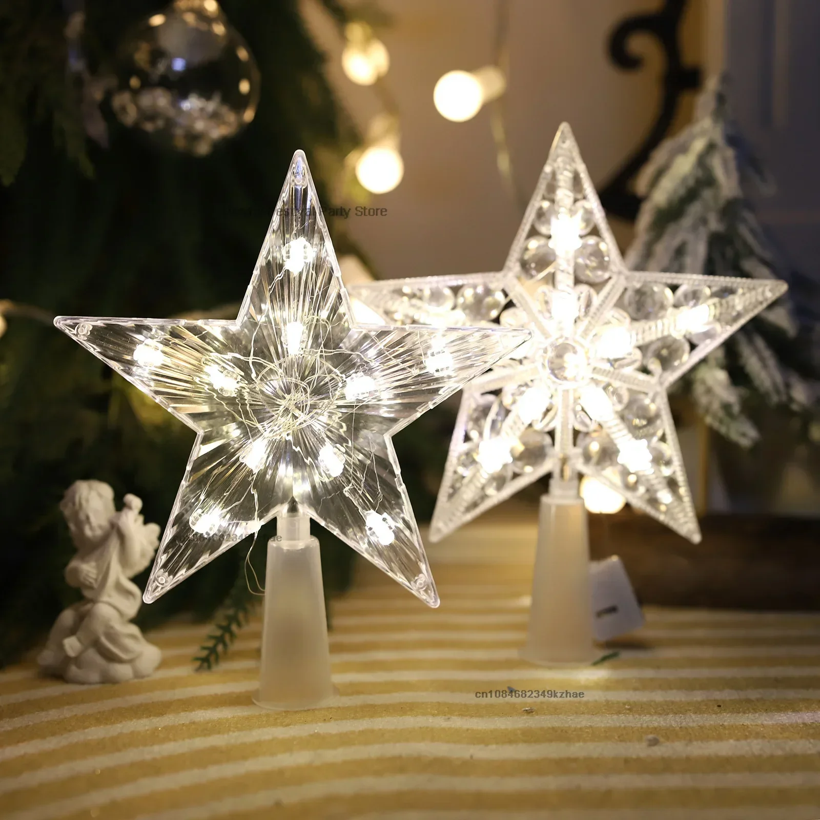 15 CM LED Weihnachtsbaum Ornam – Star Tree Topper Bewertung und Preis