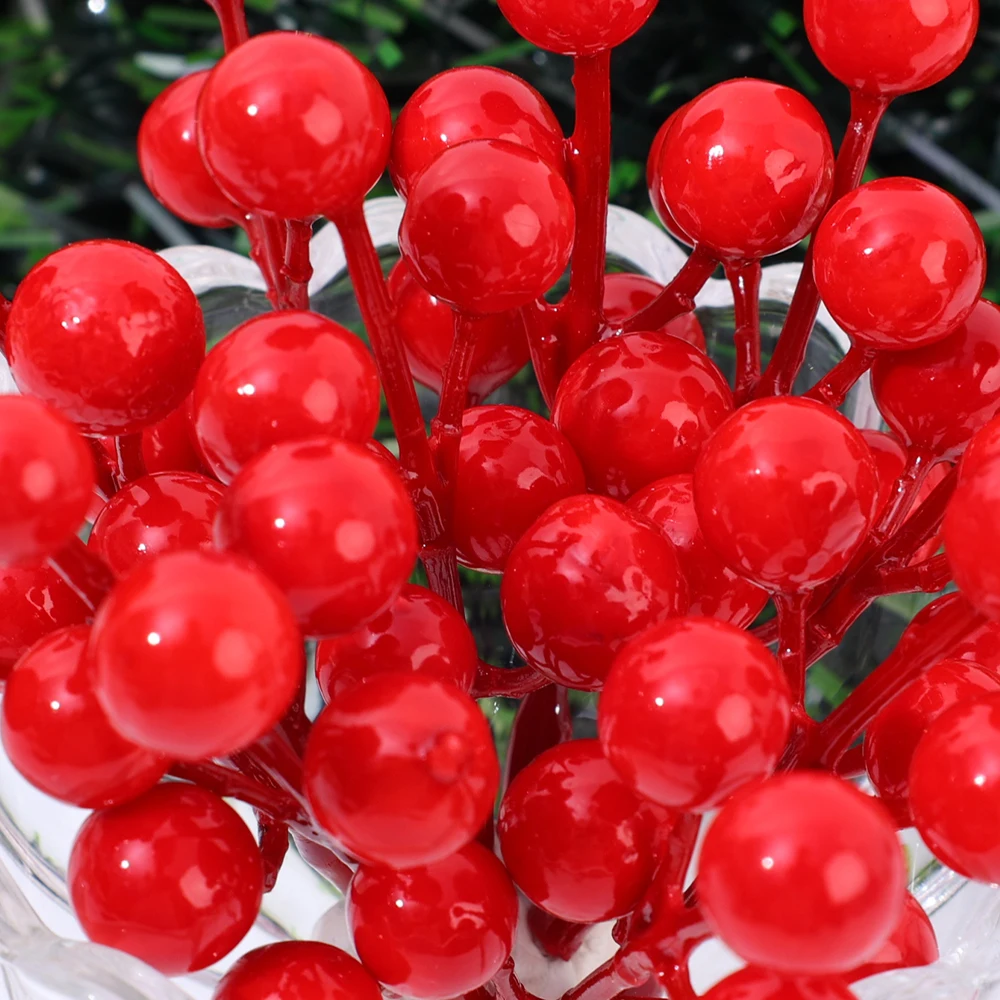 5/100x Künstliche Rote Beerenz – Christmas Wreath Fake Bewertung und Preis