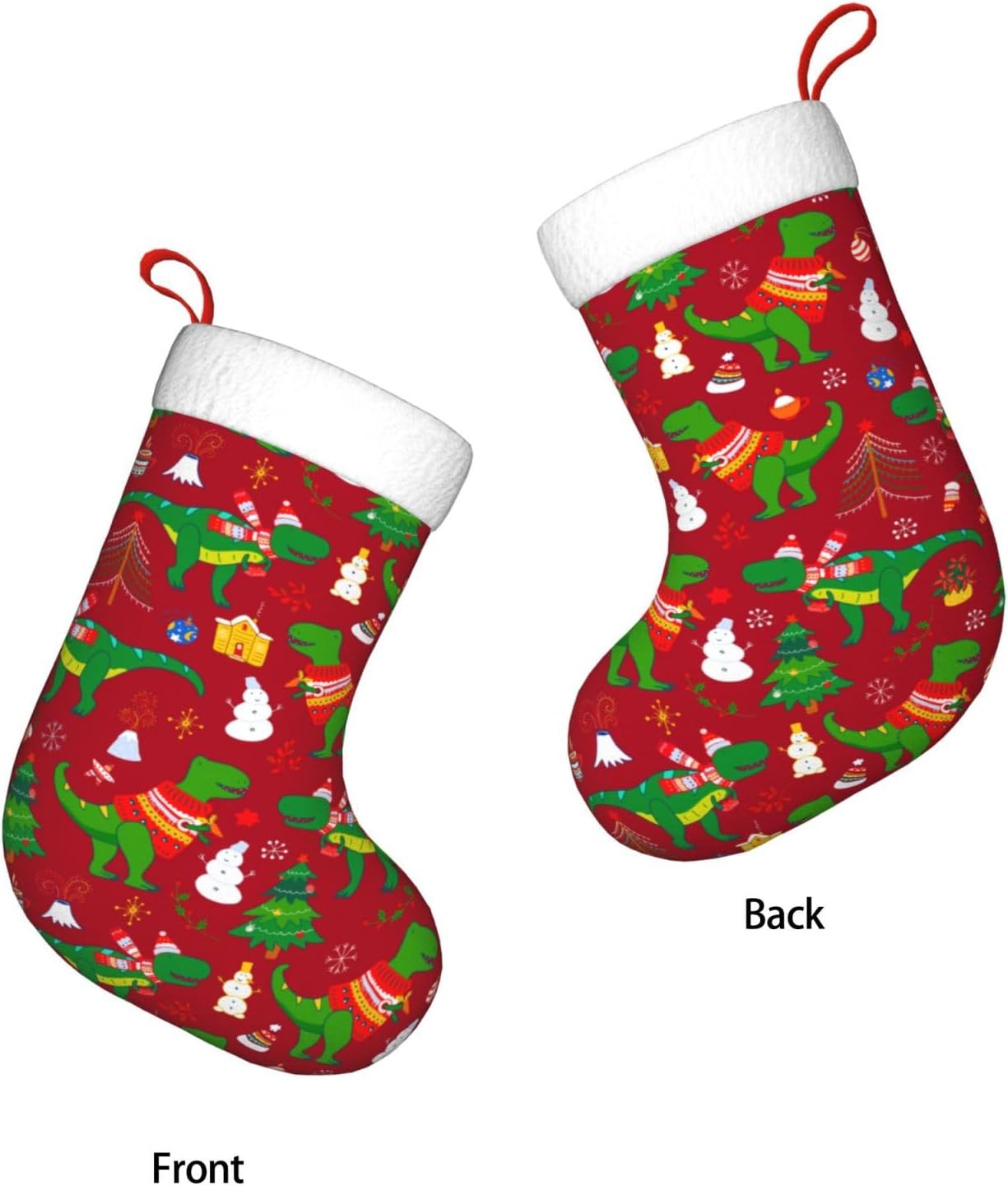 Nette Weihnachten Dinosaurier  – Christmas Stocking Hanging Bewertung und Preis