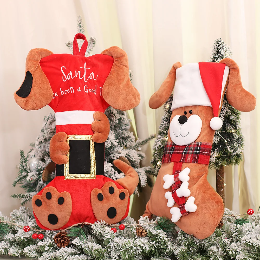 3D Tier-Weihnachtsstrümpfe Plü – Christmas Stocking Hanging Bewertung und Preis