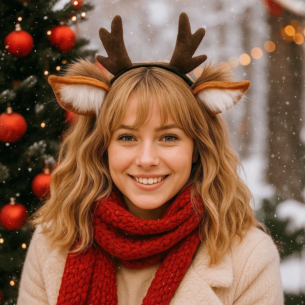 Unisex Hirschohren-Rentiergewe – Reindeer Antlers Headband Bewertung und Preis