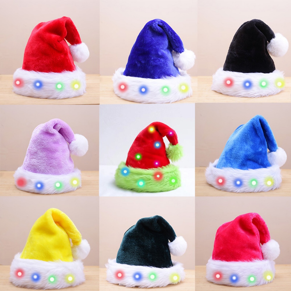 Beleuchtung Weihnachten Weihna – Santa Hat Plush Bewertung und Preis