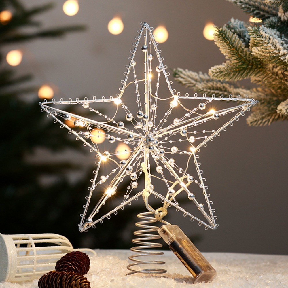 Gold/Silber LED Weihnachtsbaum – Star Tree Topper Bewertung und Preis