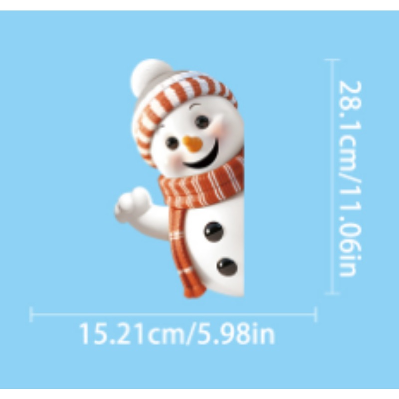 Schneemann Schneeflocke Elch W – Snowflake Window Decal Bewertung und Preis