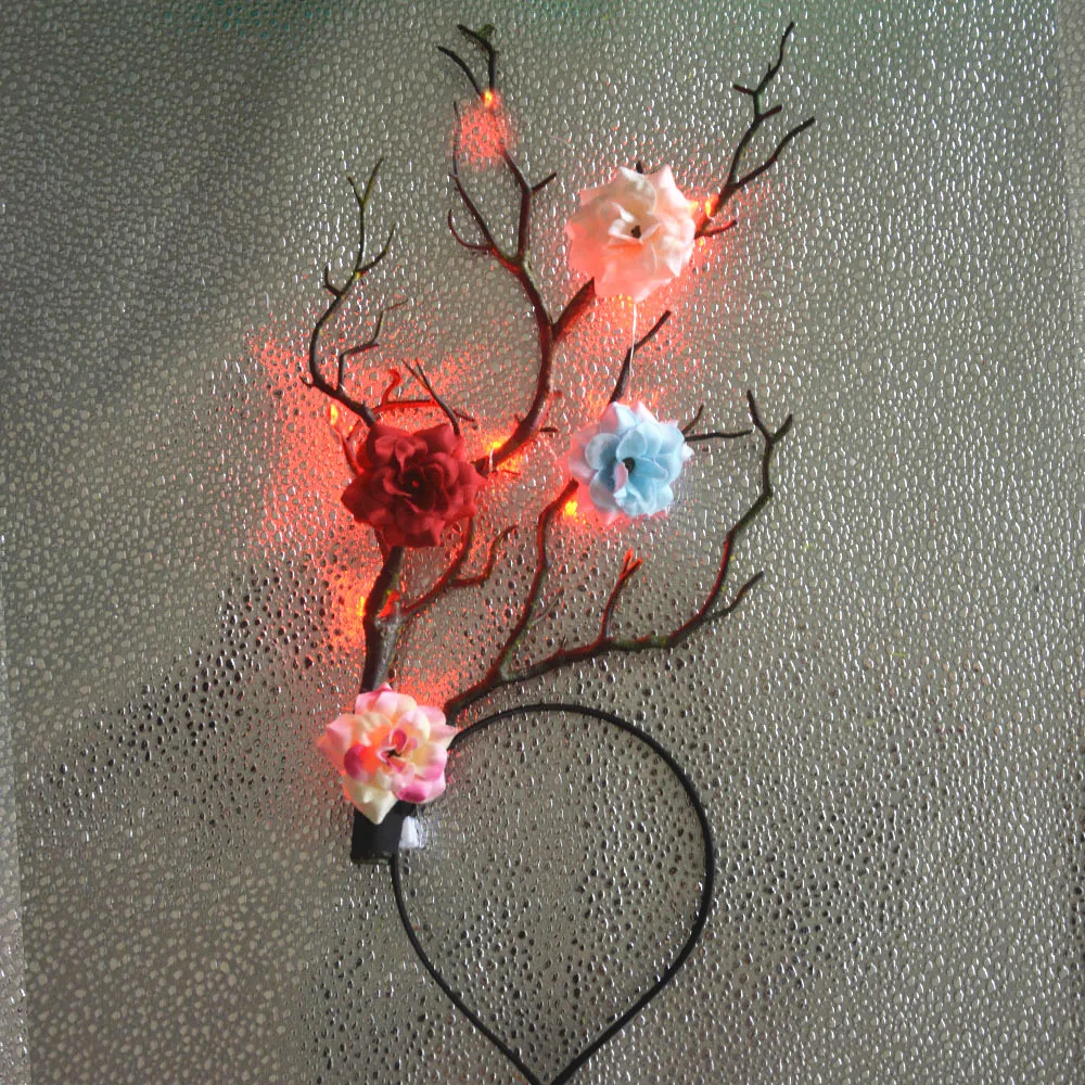 Blumen-Rentier-Geweih-Stirnban – Reindeer Antlers Headband Bewertung und Preis