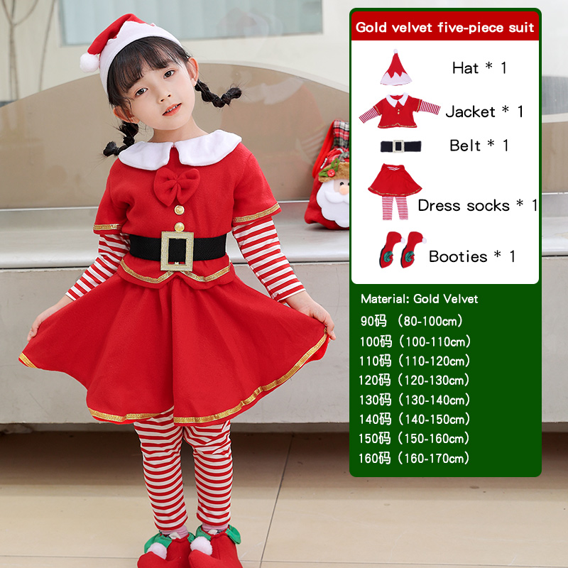 Weihnachtselfenset für Kinder  – Elf Costume Christmas Bewertung und Preis