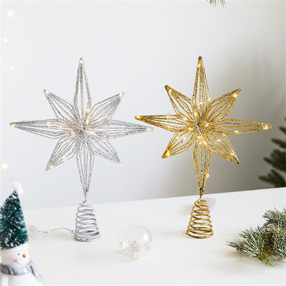 Weihnachtsbaum-Topper, Stern m – Star Tree Topper Bewertung und Preis