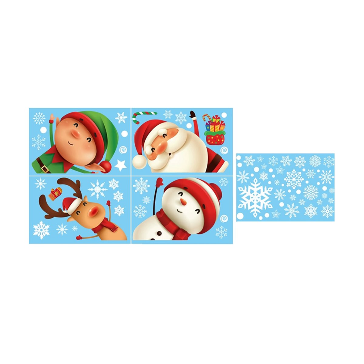 Neu eingetroffen: 80 Stück Wei – Snowflake Window Decal Bewertung und Preis