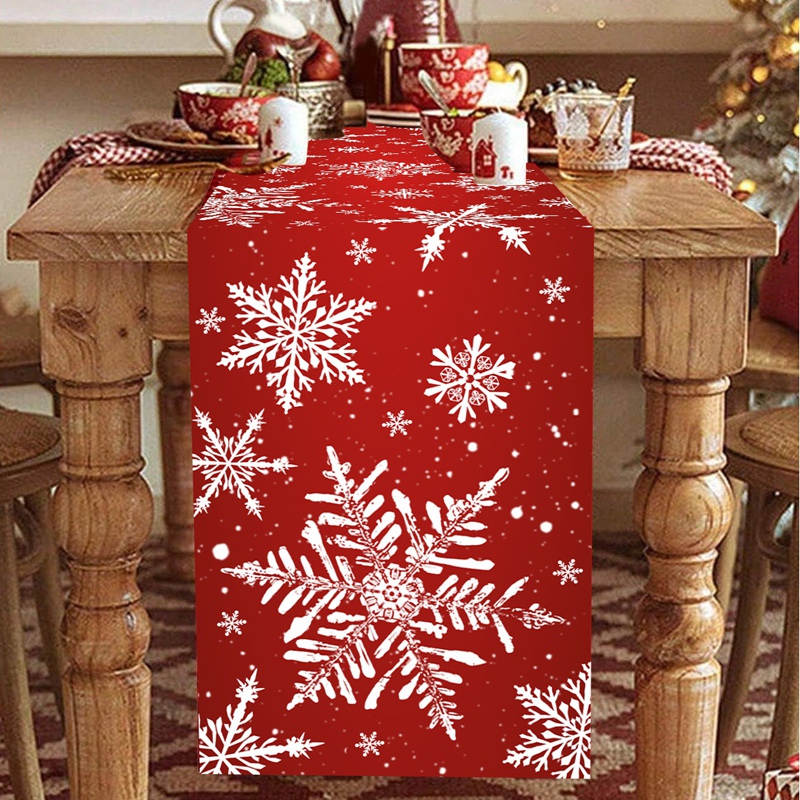Frohe Weihnachten Tischläufer  – Christmas Table Runner Bewertung und Preis