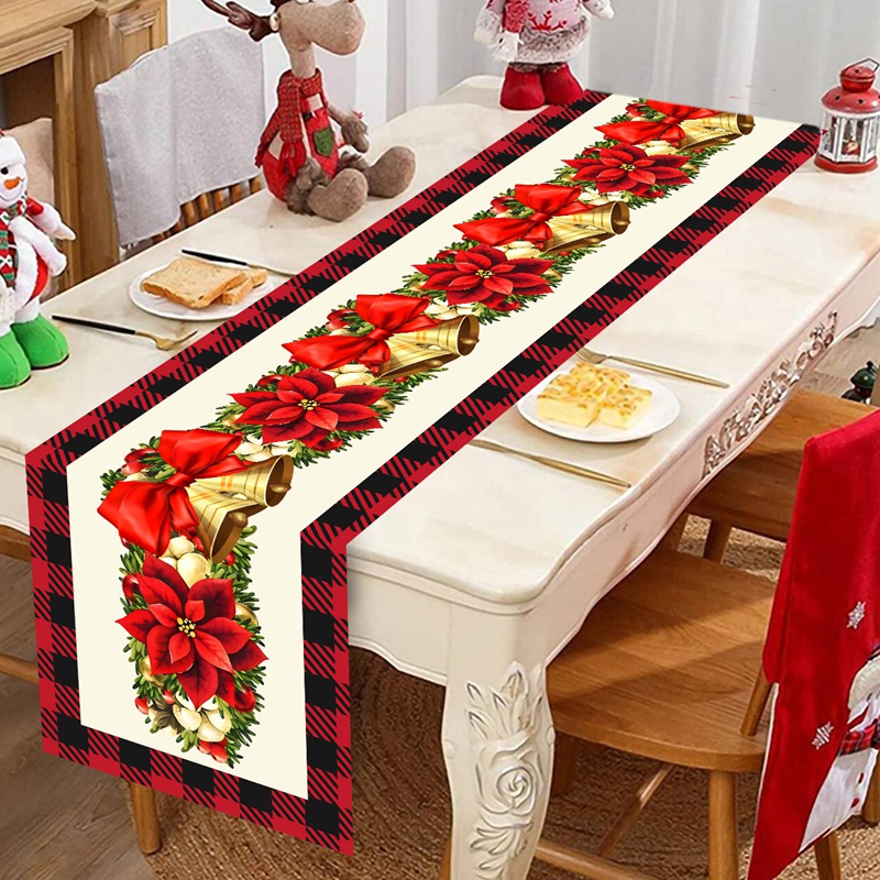 Frohe Weihnachten Tischläufer  – Christmas Table Runner Bewertung und Preis