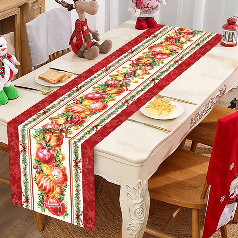 Frohe Weihnachten Tischläufer  – Christmas Table Runner Bewertung und Preis