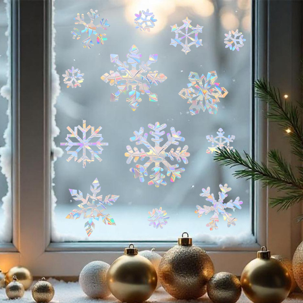 Schneeflocken Elektrostatische – Snowflake Window Decal Bewertung und Preis