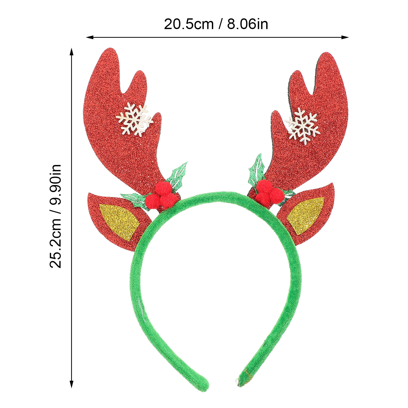 Weihnachtliches Hirschkopfband – Reindeer Antlers Headband Bewertung und Preis