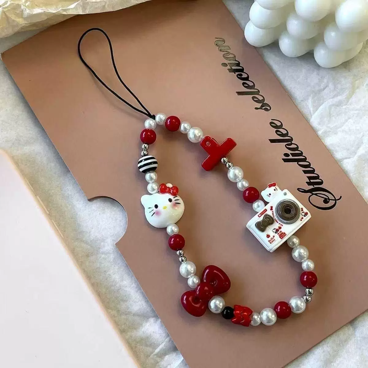 Süßer Kawaii Hello Kitty Anti- – Ribbon Bow Gift Bewertung und Preis