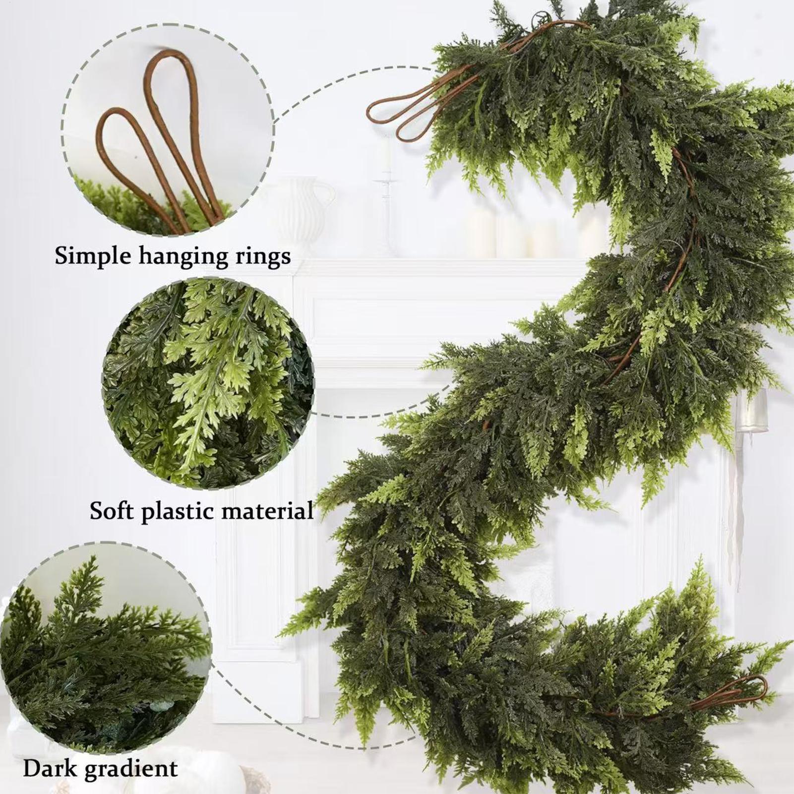 Weihnachtsgirlanden Künstliche – Christmas Wreath Fake Bewertung und Preis