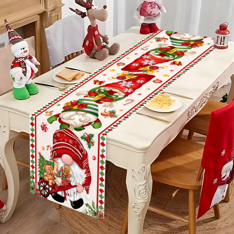 Weihnachts-Tischläufer, gesich – Christmas Table Runner Bewertung und Preis