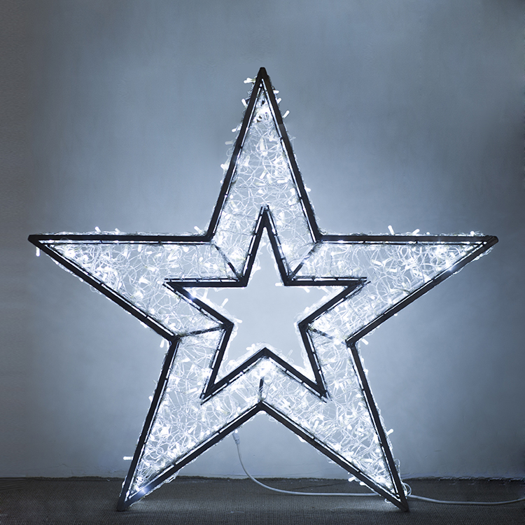LED Fünfzackiger Stern Außenbe – Christmas Lights Outdoor Bewertung und Preis