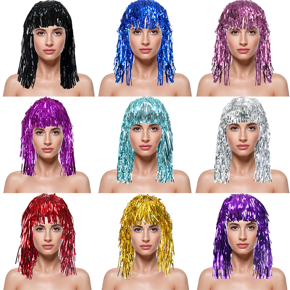 Cosplay Disco-Perücke Folien-G – Tinsel Garland Decoration Bewertung und Preis