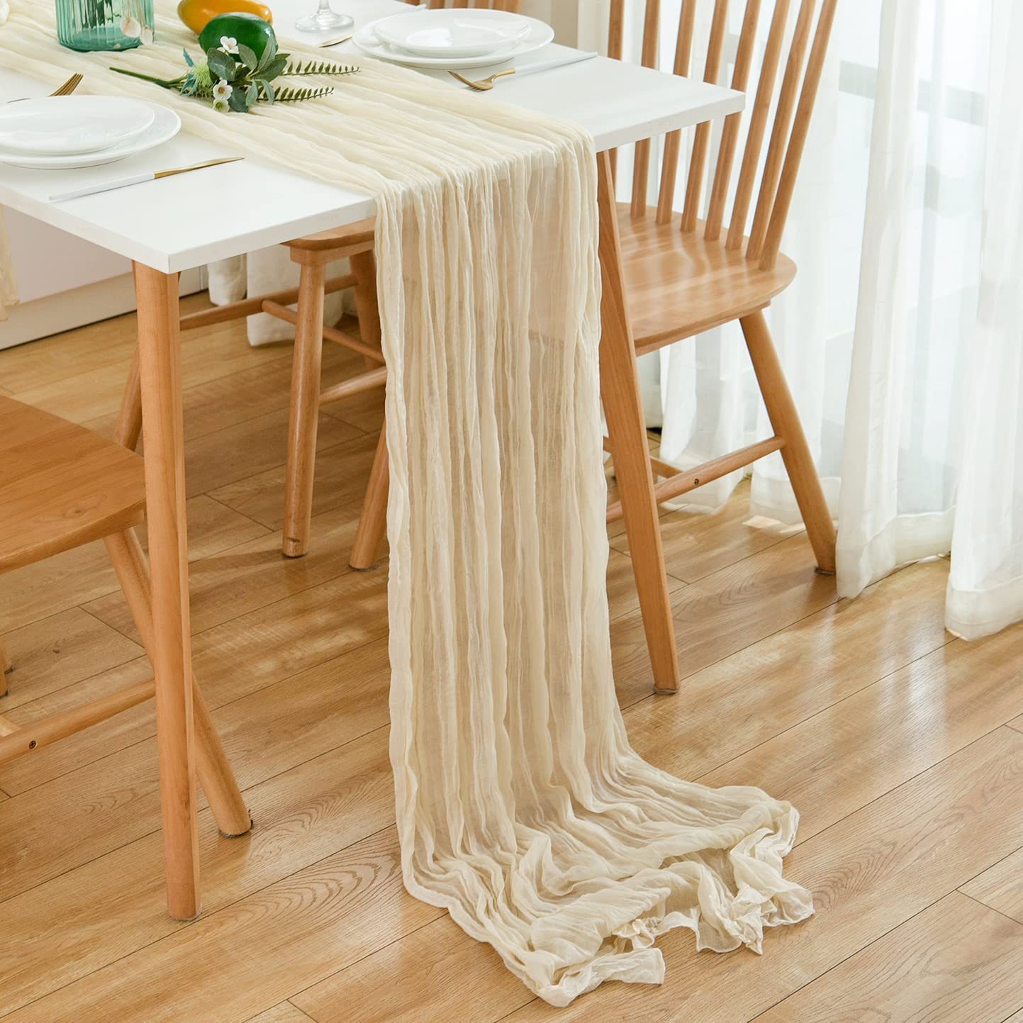 Falten-Gaze-Tischläufer, Käset – Christmas Table Runner Bewertung und Preis