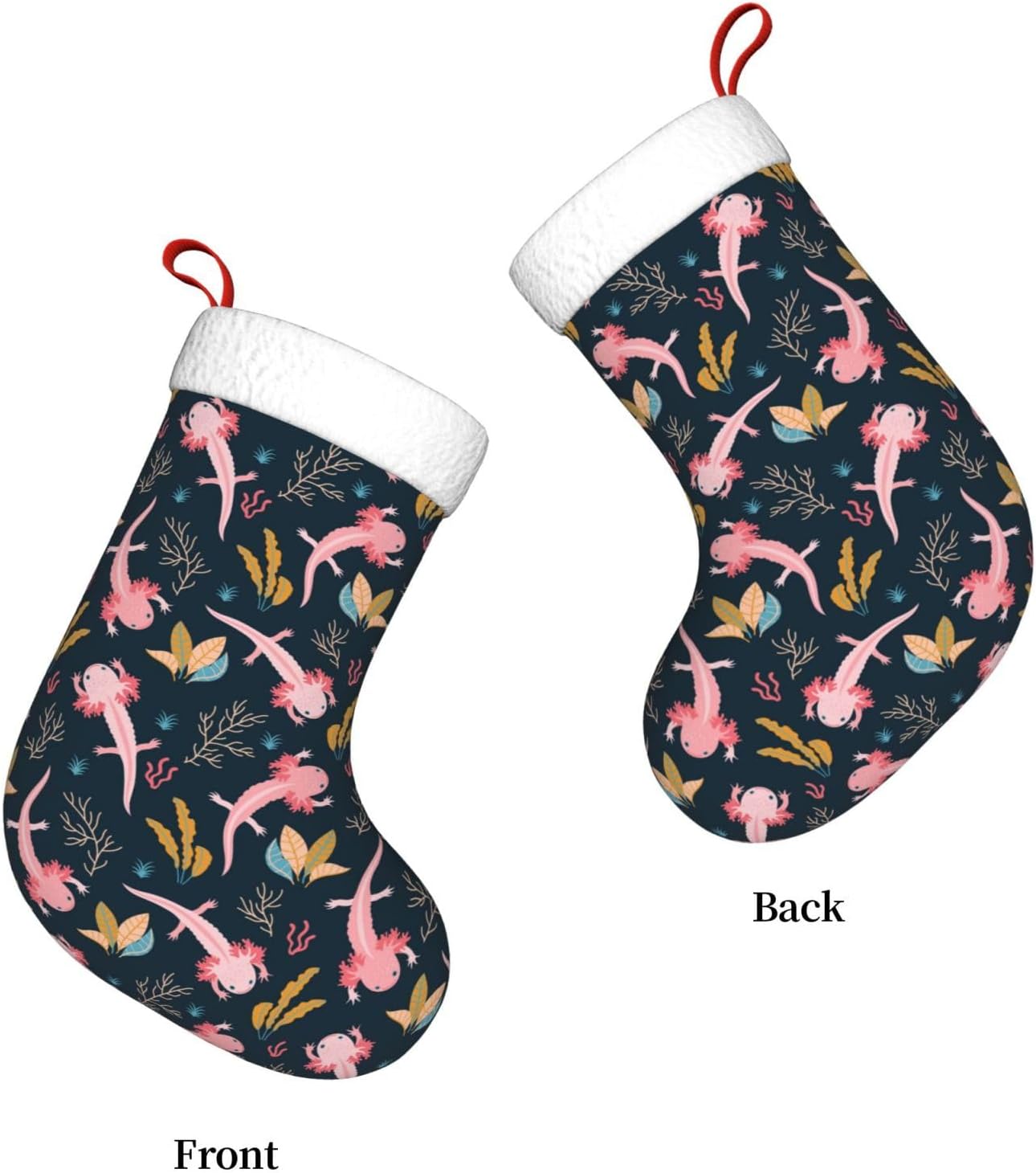 Niedliche Axolotl-Weihnachtsst – Christmas Stocking Hanging Bewertung und Preis