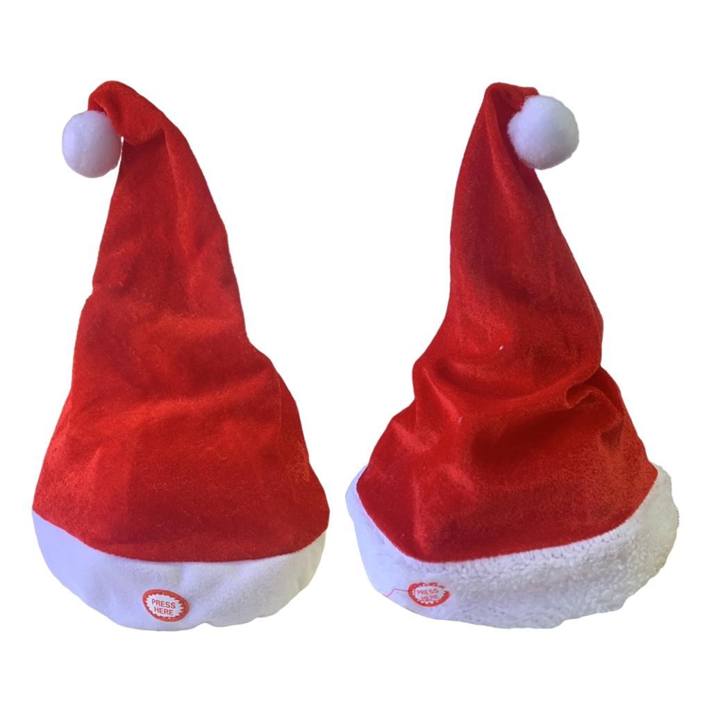 Singen tanzen Weihnachts mütze – Santa Hat Plush Bewertung und Preis