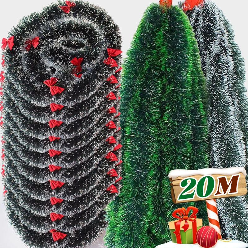 Weihnachten Lametta Bänder Str – Tinsel Garland Decoration Bewertung und Preis