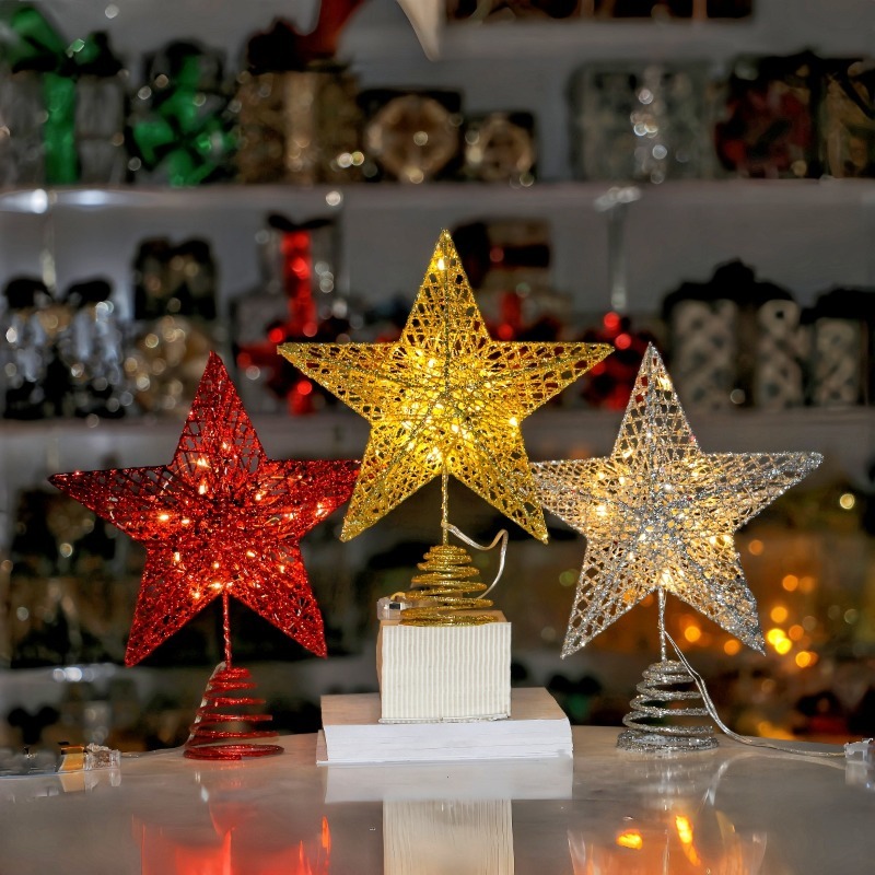 Weihnachtsbaum Glitzer Stern T – Star Tree Topper Bewertung und Preis