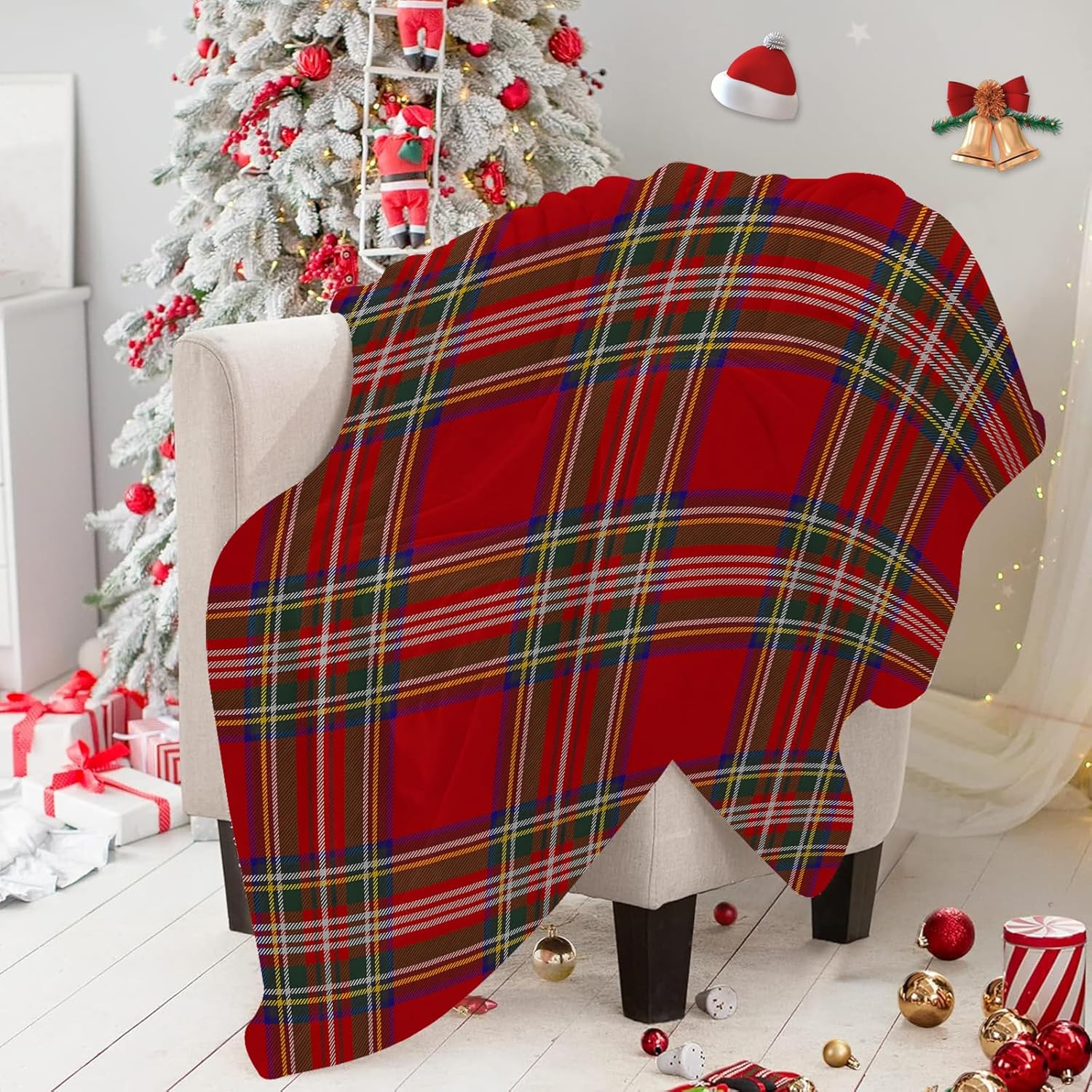 Weihnachts-Plaid-Überwurfdecke – Christmas Throw Blanket Bewertung und Preis