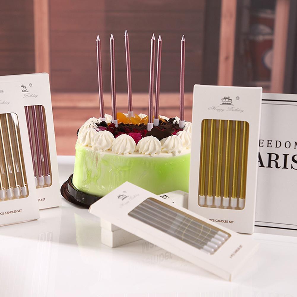 6/18 Stück Metall Gold Silber  – Holiday Candle Set Bewertung und Preis