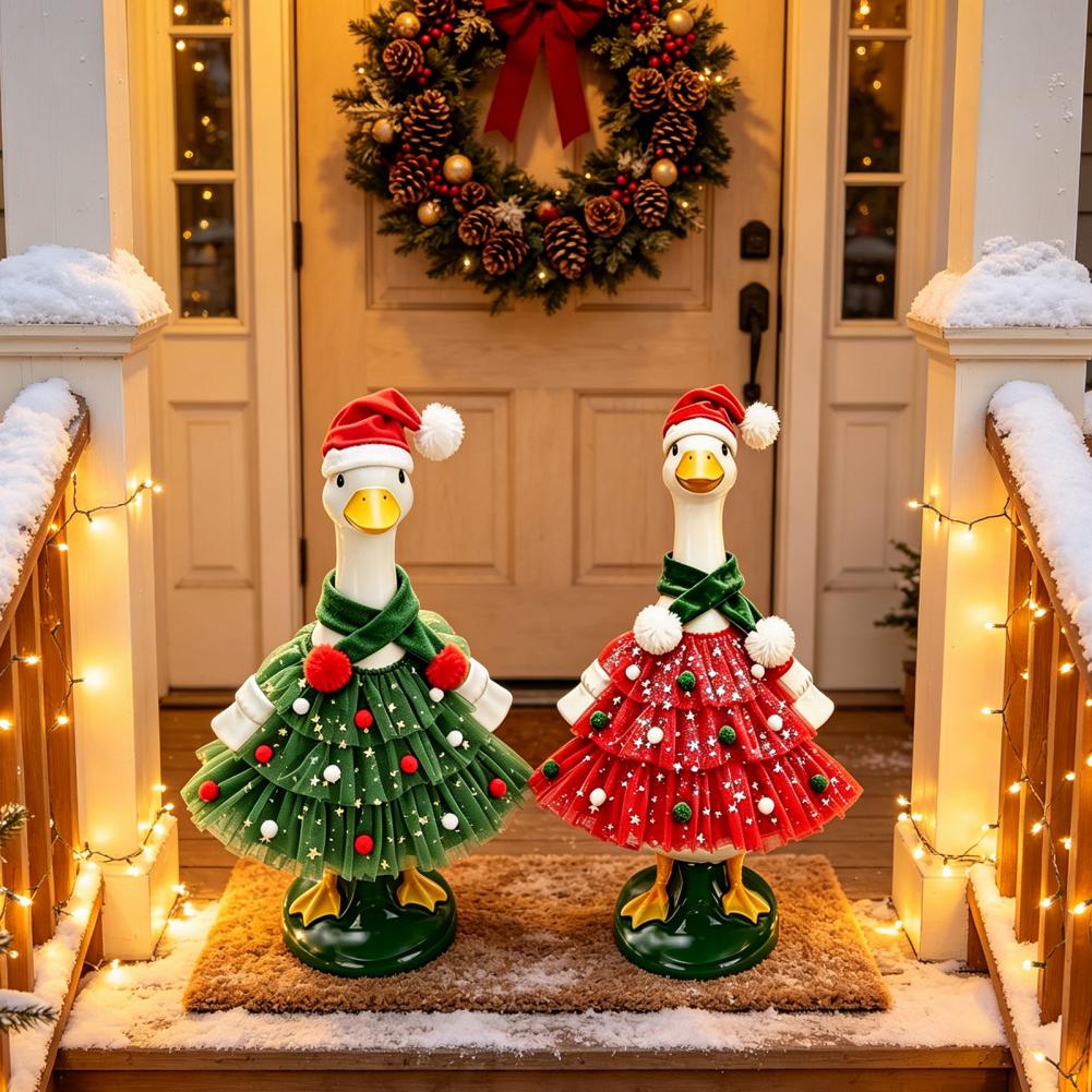 Weihnachts-Gänsenkostüm für di – Santa Hat Plush Bewertung und Preis