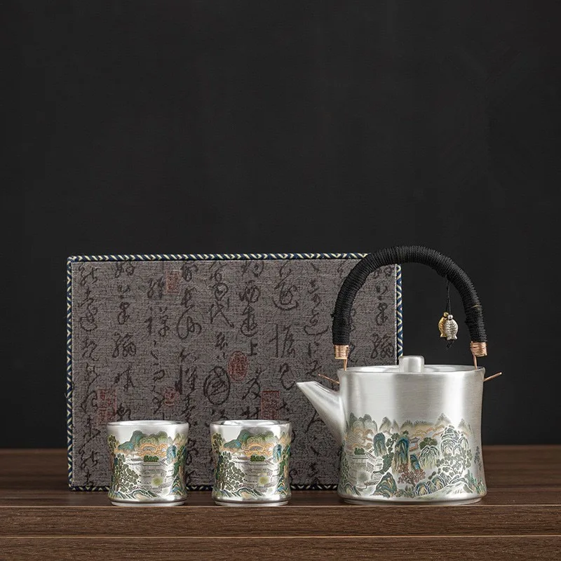 Z30- Liu Yin Teekanne mit zwei – Gift Box Wrap Set Bewertung und Preis