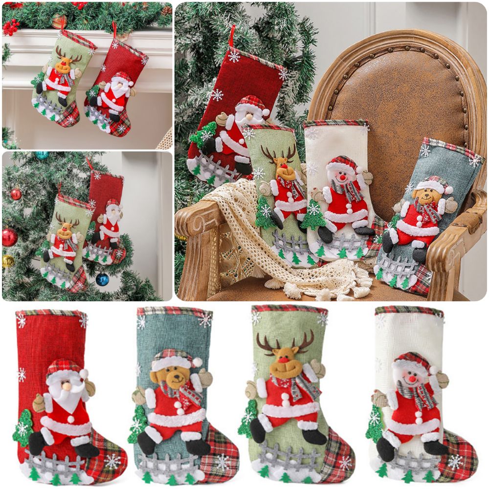 Mehrfarbige Weihnachtsstrümpfe – Christmas Stocking Hanging Bewertung und Preis