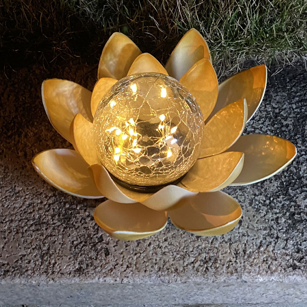 Lotus geformte Garten Solar le – Christmas Lights Outdoor Bewertung und Preis