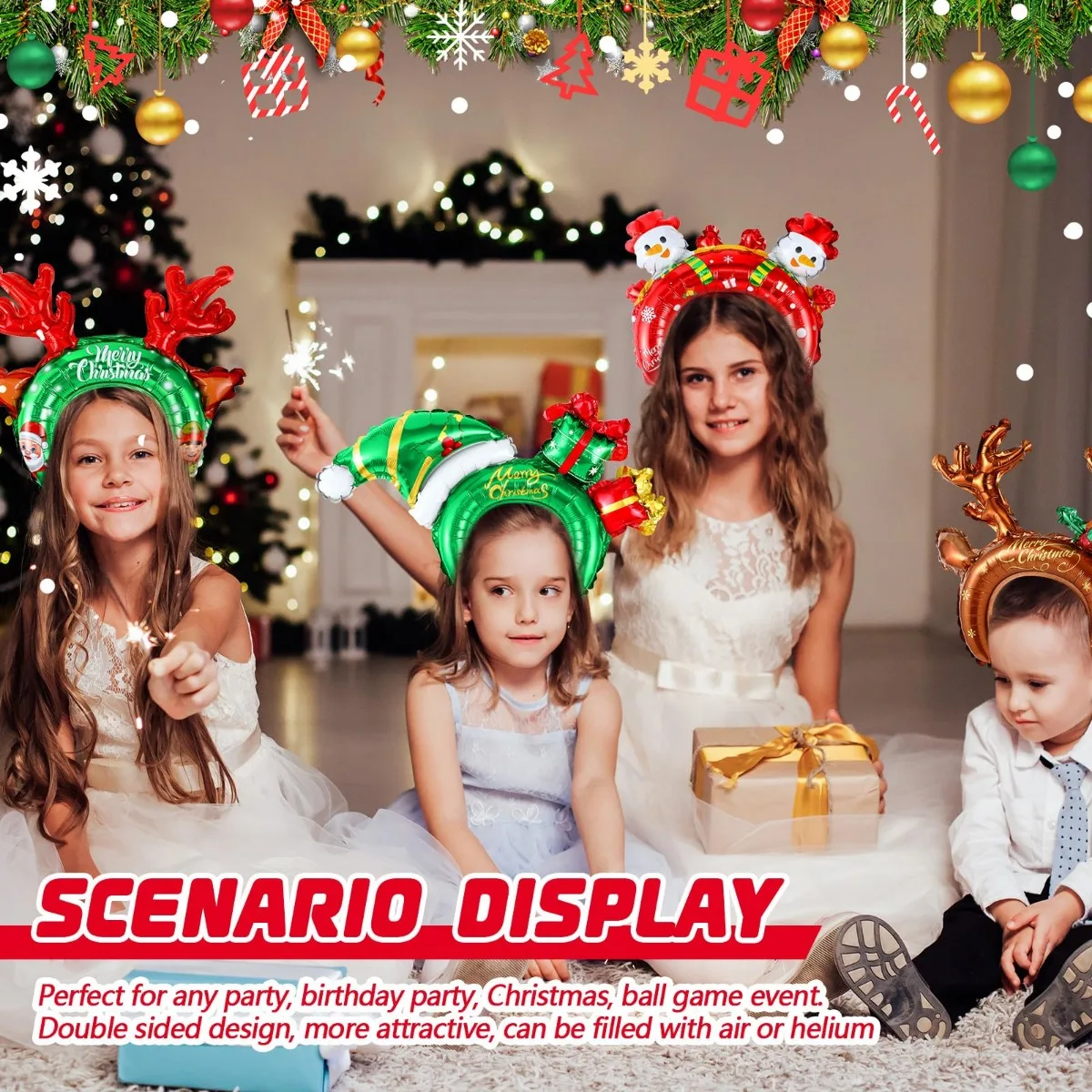 Weihnachten Aufblasbare Stirnb – Reindeer Antlers Headband Bewertung und Preis
