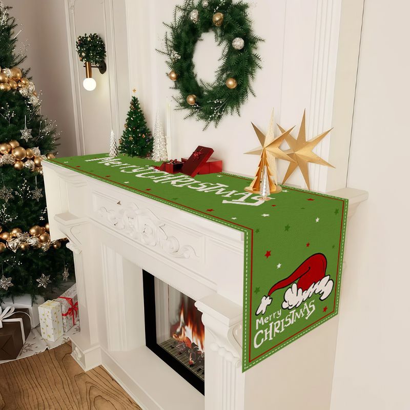 VIKAMA Niedliche Cartoon-Weihn – Christmas Table Runner Bewertung und Preis