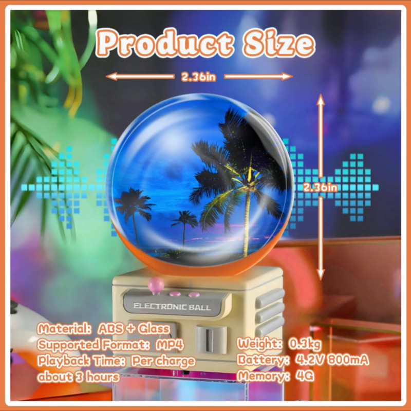 Neue Kristallkugel, dekorative – Snow Globe Musical Bewertung und Preis