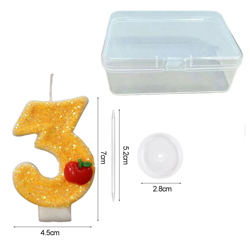 Rote Apfel-Frische-Gelbe Digit – Holiday Candle Set Bewertung und Preis