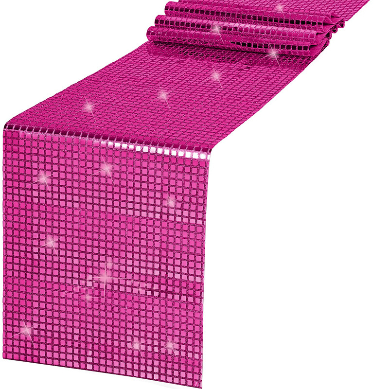 Glänzende Spiegel Gold/Silberf – Christmas Table Runner Bewertung und Preis