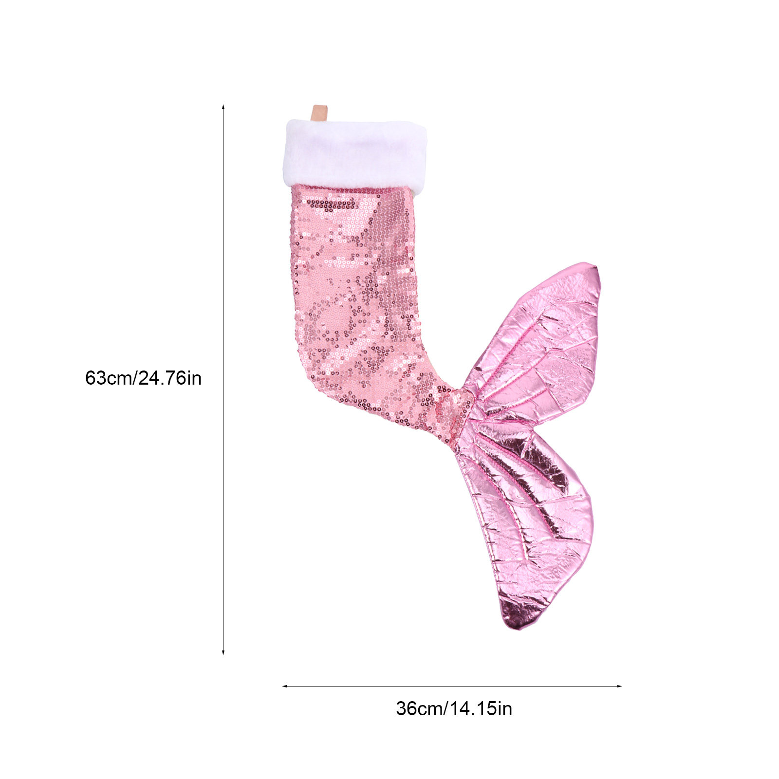 Pailletten-Meerjungfrauenfloss – Christmas Stocking Hanging Bewertung und Preis