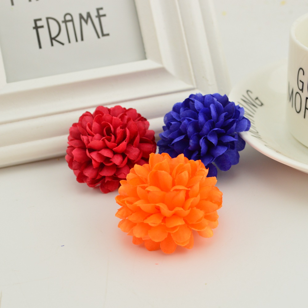 200PCS 5CM Seide Chrysantheme  – Christmas Wreath Fake Bewertung und Preis