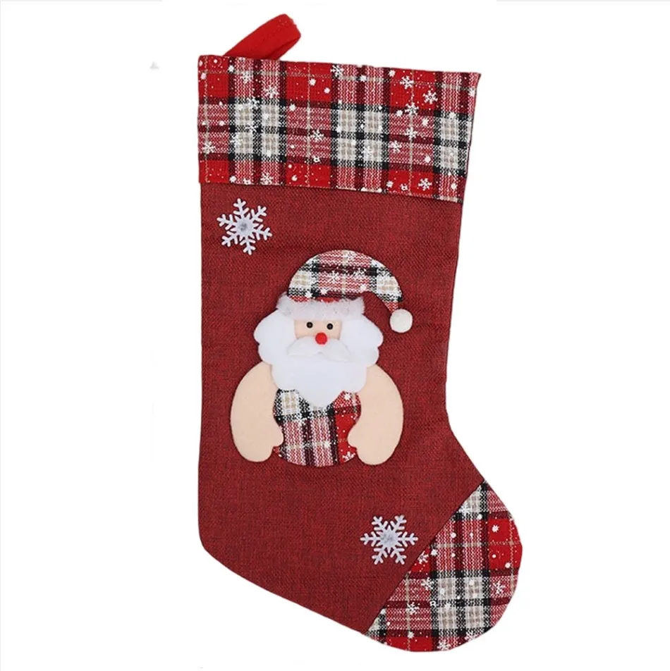 1 stücke Weihnachten Strumpf G – Christmas Stocking Hanging Bewertung und Preis