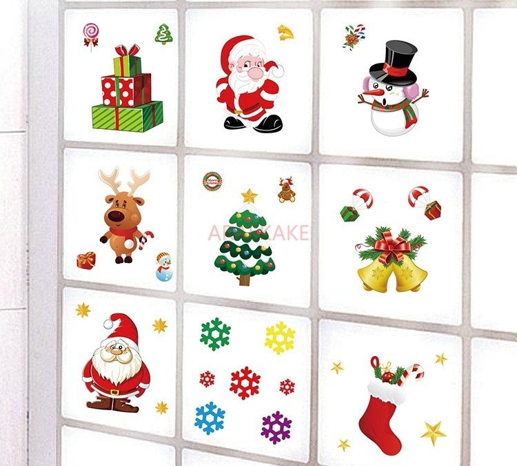 1PCS Abnehmbare Weihnachten St – Snowflake Window Decal Bewertung und Preis
