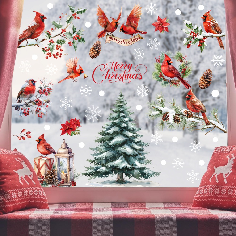 9 Stück Weihnachts-Fensteraufk – Snowflake Window Decal Bewertung und Preis